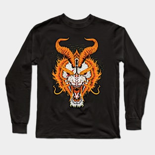 The White Beast Long Sleeve T-Shirt